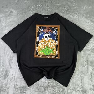 Vintage 90’s Mexico Day of the Dead Skeleton Graphic T-shirt Size XL
